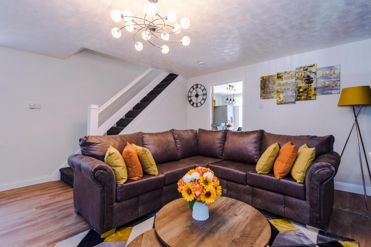 Stylish 4 Bedroom Home Close To Manchester City Centre Exterior foto