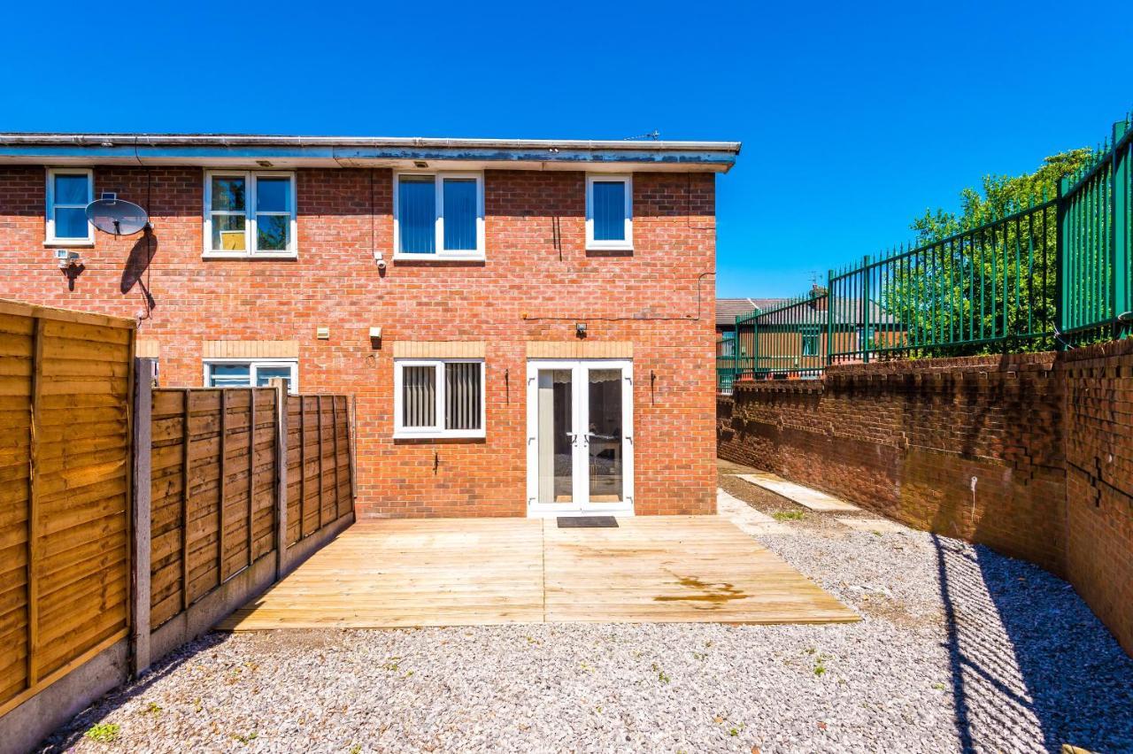 Stylish 4 Bedroom Home Close To Manchester City Centre Exterior foto